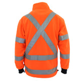 HiVis "X" Back & Bio-Motion CSR R/Tape Polar Fleece - 3730