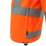 HiVis "X" Back & Bio-Motion CSR R/Tape Polar Fleece - 3730