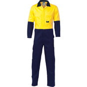 HiVis Two Tone Cott on Coverall - 3851
