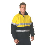 HiVis Two Tone Bluey Bomb er Jacket with CSR R/Tape - 3859