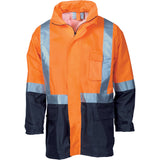 HiVis Two Tone Light weight Rain Jacket with CSR R/Tape - 3879
