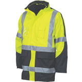 HiVis Cross Back 2 Tone D/N “6 in 1” Contrast Jacket - 3998