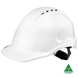 Maxiguard Vented Hard Hat Helmet With Sliplock Harness