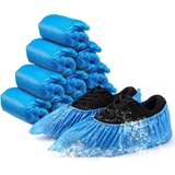 Shield Right Shoe Covers Disposable Heavy Duty Polyethylene - Carton of 1000