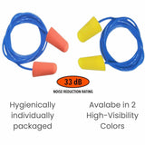 Shield Right Earplugs Corded Box of 100 Pairs