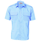 Epaulette Polyester/Cotton Work Shirt - Short Sleeve - 3213
