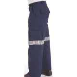 Cotton Drill Cargo Pants With 3M R/Tape - 3319