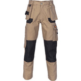 Duratex Cotton Duck Weave Tradies Cargo Pants with twin holster tool pocket - knee pads not included - 3337