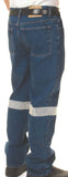 Taped Denim Stretch Jeans - 3347