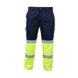 2TONE BIOMOTION TAPED CARGO PANTS - 3363