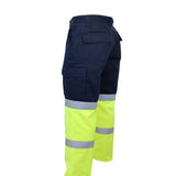 2TONE BIOMOTION TAPED CARGO PANTS - 3363