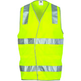 Day/Night Safety Vest with Hoop & Shoulder Generic R/Tape - 3503