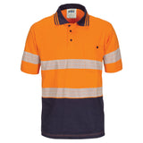 HIVIS Segment Taped Cotton Jersey Polo - Short Sleeve - 3515