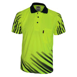 HiVis Sublimated Full Stripe Polo - 3566