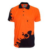 Hivis Sublimated Blot Polo - 3567