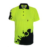 Hivis Sublimated Blot Polo - 3567