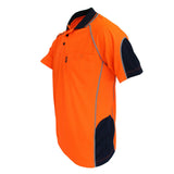 Hi-Vis Semicircle-piping Polo - 3569