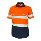 Two-Tone RipStop Cotton Shirt with CSR Reflective Tape. S/S - 3587