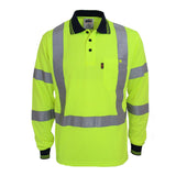 Hi-Vis "X' Back & Bio-motion Taped Polo - 3710