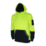 Hivis 2 tone super fleecy hoodie - 3721