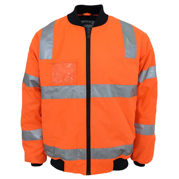 HiVis "Hoop" pattern flying jacket Biomotion tape - 3769
