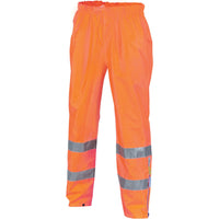 HiVis D/N Breathable Rain Pants with 3M R/Tape - 3872