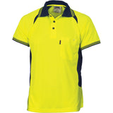 Cool-Breeze Contrast Mesh Polo - short sleeve - 3901