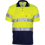 Hivis D/N Cool Breathe Polo Shirt With 3M 8906 R/Tape - Short Sleeve - 3911