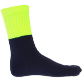 HIVIS Two Tone Acrylic 3 Pack Work Socks - S123