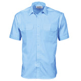Polyester Cotton Work Shirt - Short Sleeve - 3211